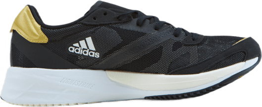 Chaussures Adizero Adios 6 : Noir/Blanc nuage/Blanc merveilleux