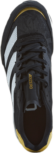 Chaussures Adizero Adios 6 : Noir/Blanc nuage/Blanc merveilleux