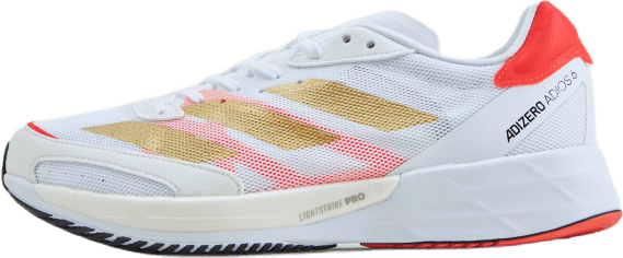 Chaussures Adizero Adios 6 Tokyo Blanc nuage / Or métallisé / Rouge solaire
