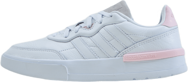 Clubcourt kengät Cloud White / Cloud White / Kirkas vaaleanpunainen