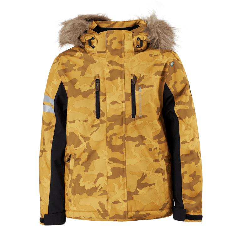 Veste camouflage jaune