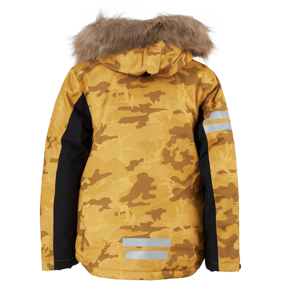 Veste camouflage jaune
