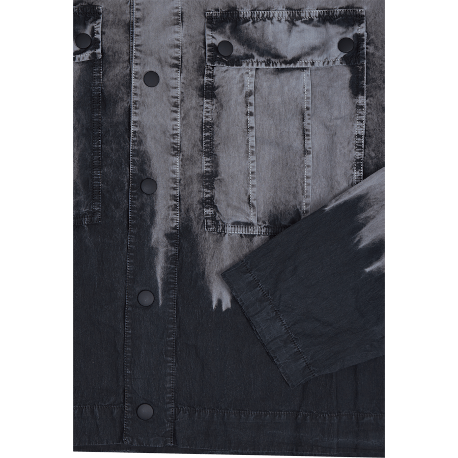 Veste de survêtement Mando Cargo Coach 164 noire à moitié déchargée