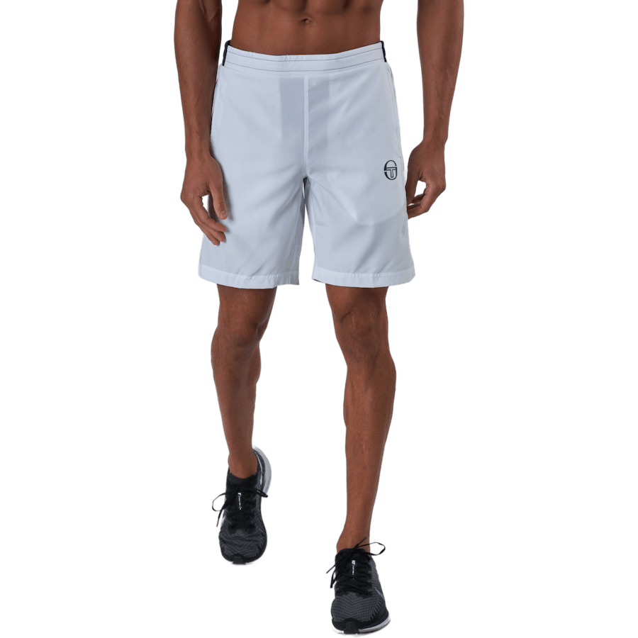 Short Club Tech Blanc/bleu marine