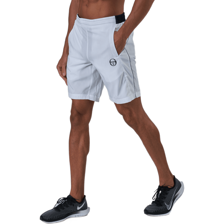 Short Club Tech Blanc/bleu marine