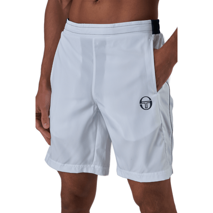 Short Club Tech Blanc/bleu marine