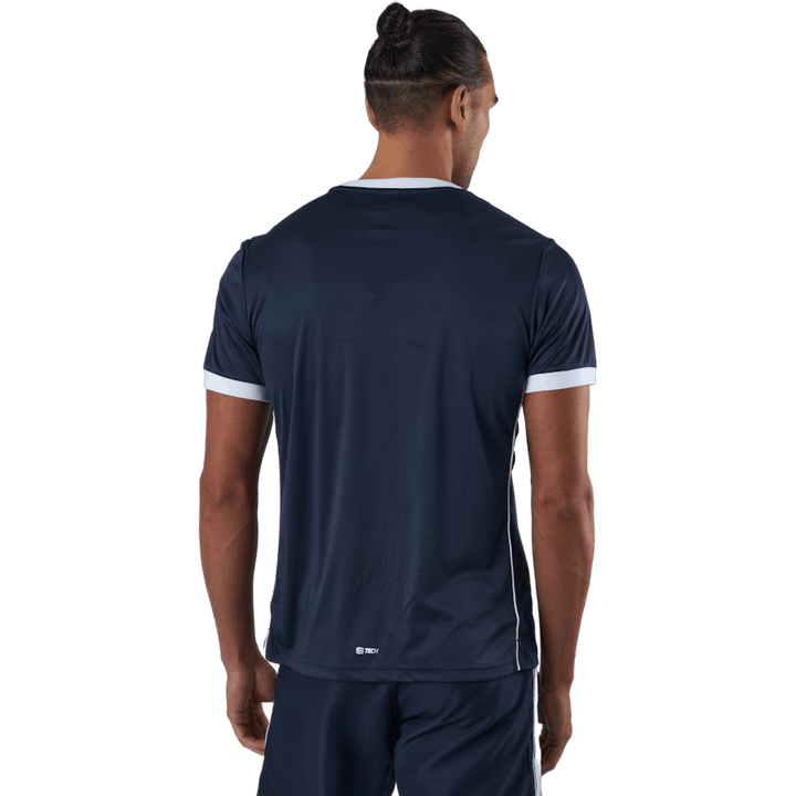 T-shirt Club Tech bleu marine/blanc