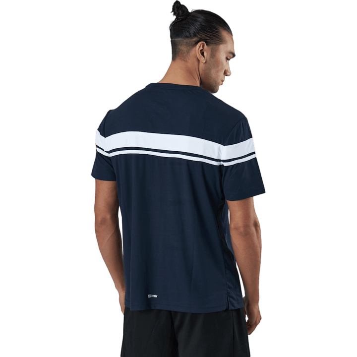 Young Line Pro T-shirt Navy/white