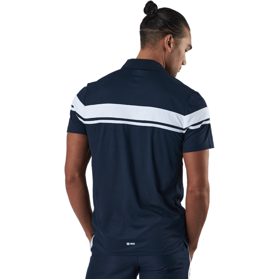 Young Line Pro Polo Navy/white