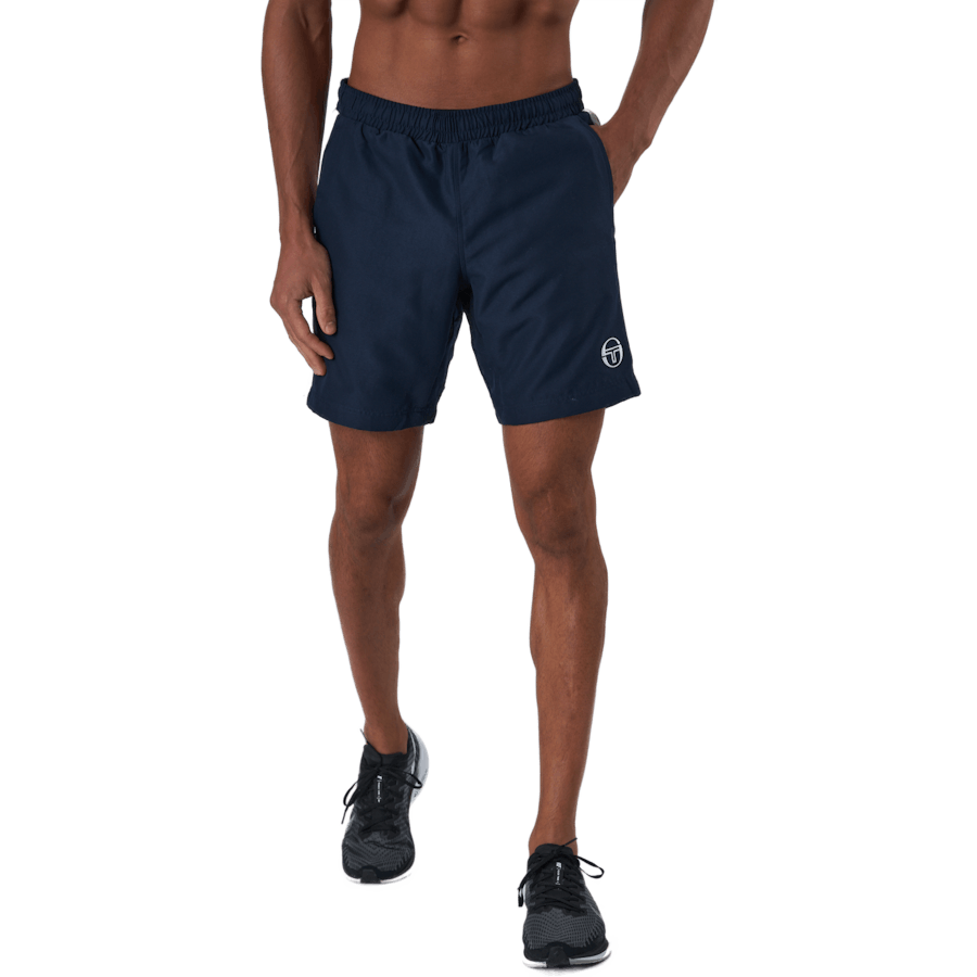 Young Line Pro Korte Broek Blauw/wit