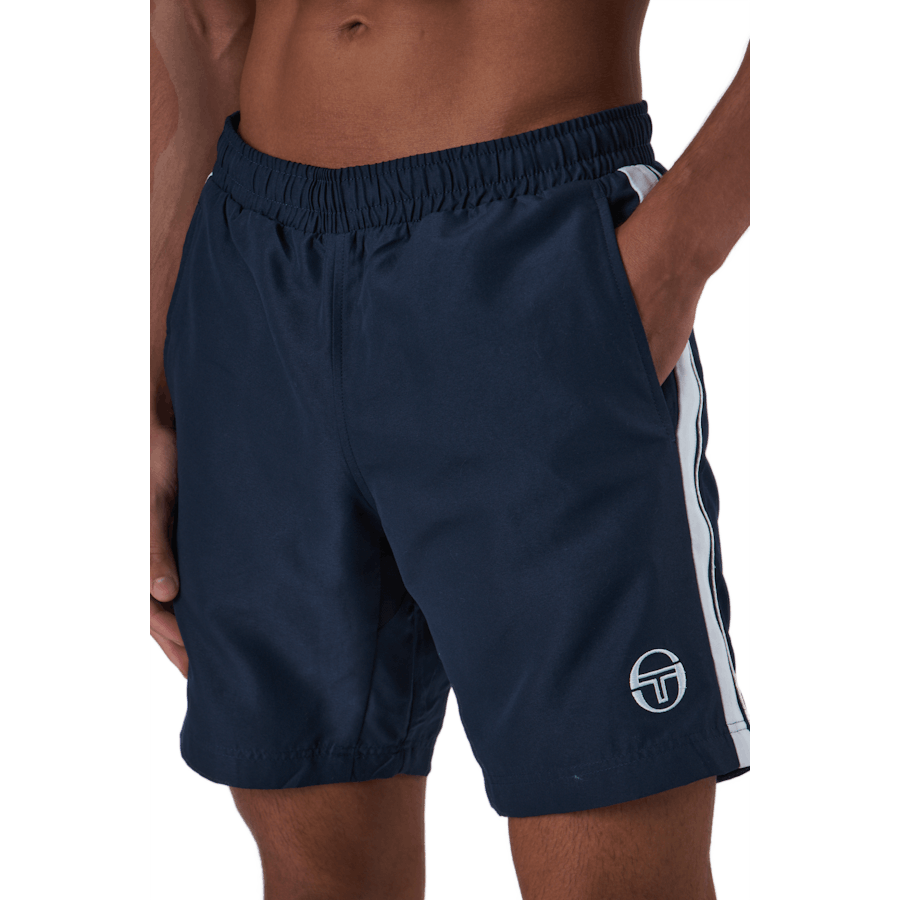 Young Line Pro Korte Broek Blauw/wit
