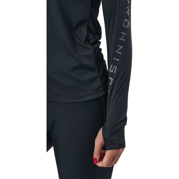 T-shirt à manches longues Active Logo noir