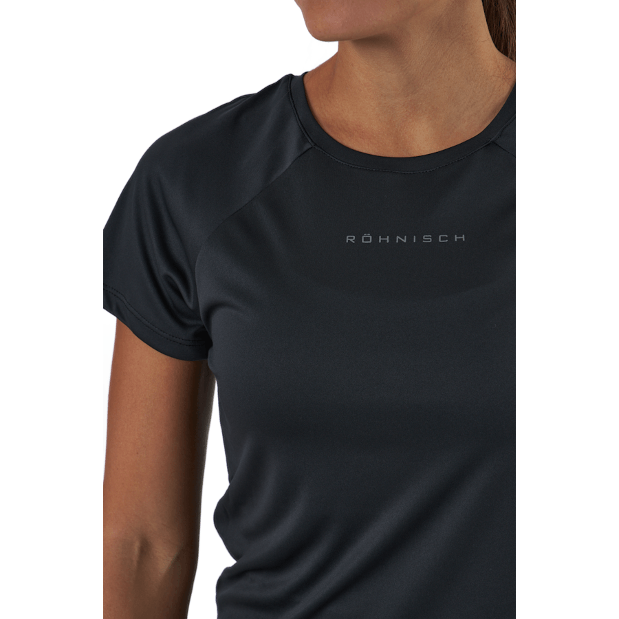 T-shirt Active Logo Noir