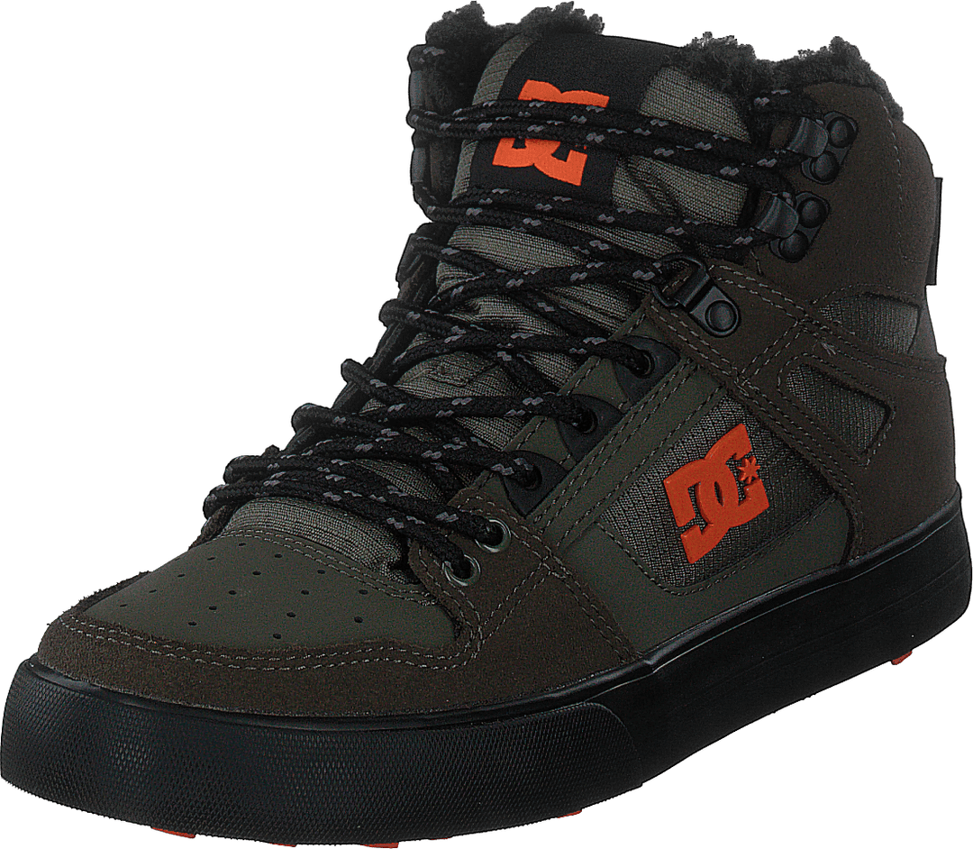 Pure High-top Wc Wnt Dusty Olive/oransje