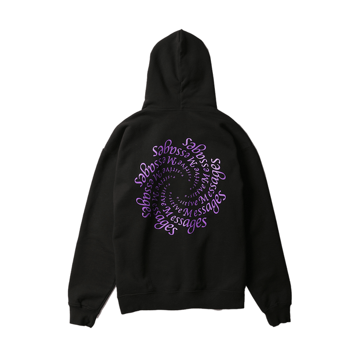 Amplification Felpa con cappuccio nero