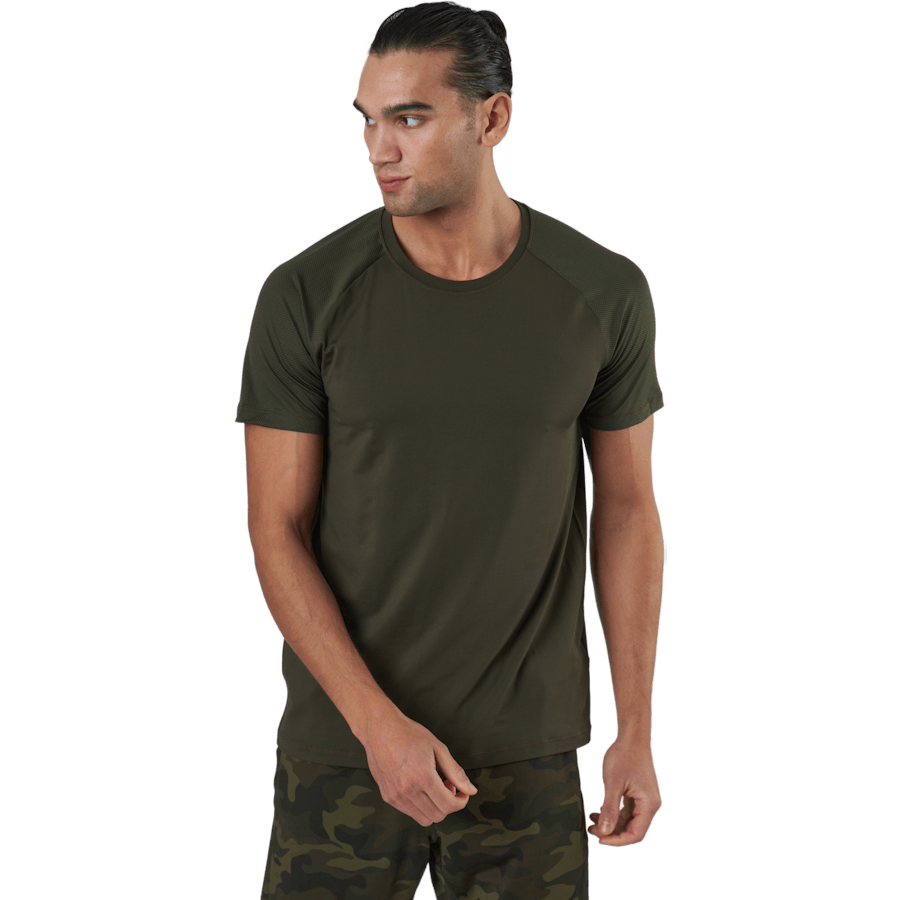 M Structured Tee Forest Green