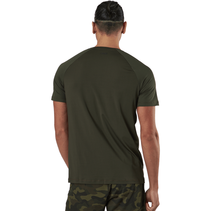 M Structured Tee Forest Green