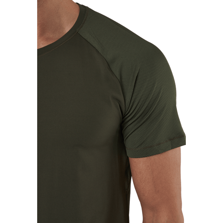 M Structured Tee Forest Green