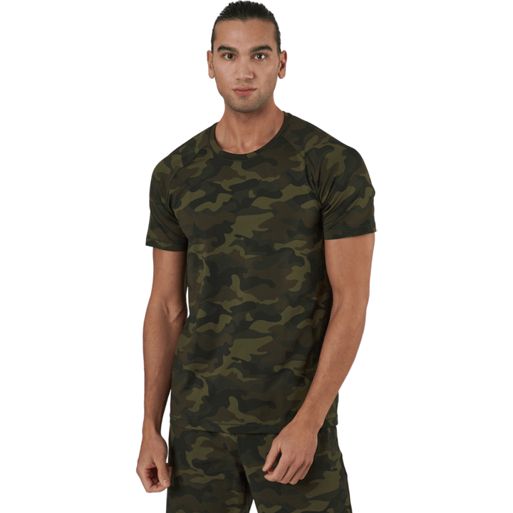 M Printed Tee Action Green