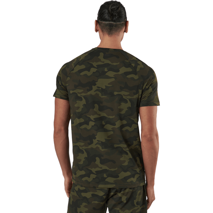 M Printed Tee Action Green