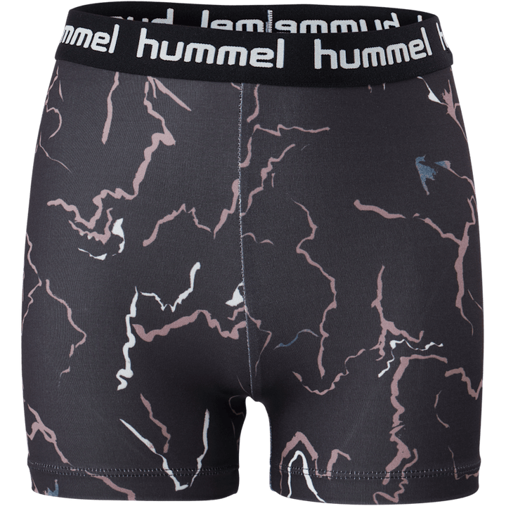 Hmlmimmi Tight Shorts Caviar/twilight Mauve