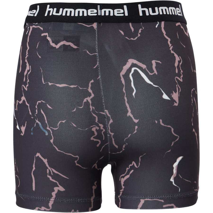 Hmlmimmi Tight Shorts Caviar/twilight Mauve