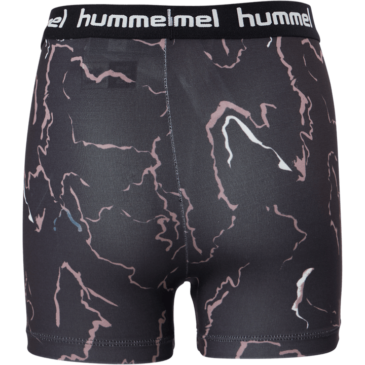 Hmlmimmi Tight Shorts Caviar/twilight Mauve