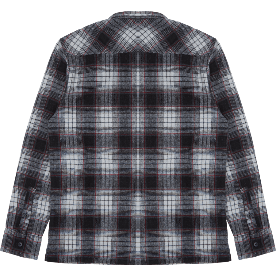 L/s Hagen Shirt 55/40/5% Polye Hagen Check, Hammer