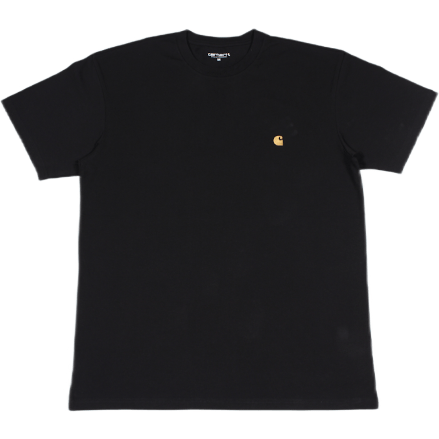 S/s Chase T-shirt 100% Baumwolle Schwarz / Gold