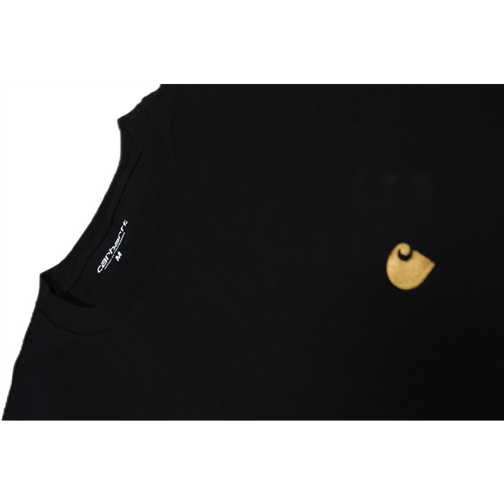 S/s Chase T-shirt 100% Baumwolle Schwarz / Gold