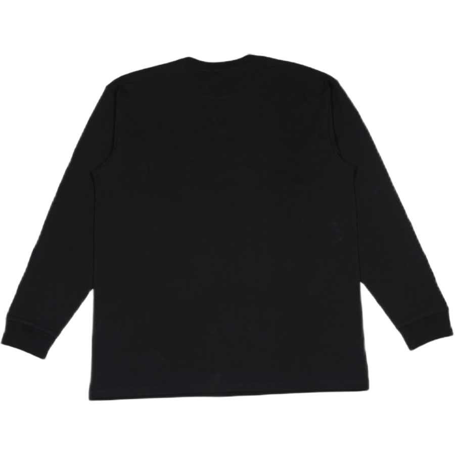 L/s Chase T-shirt 100% Baumwolle Schwarz / Gold