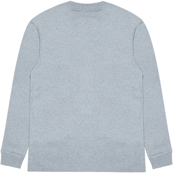 L/s Chase T-shirt 100% Baumwolle Grau Heather / Gold
