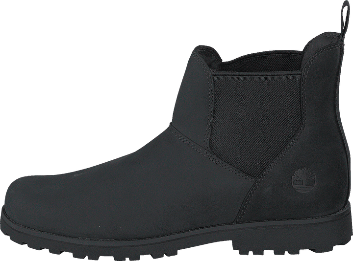 Asphalt Trail Chelsea Boot Jet Black