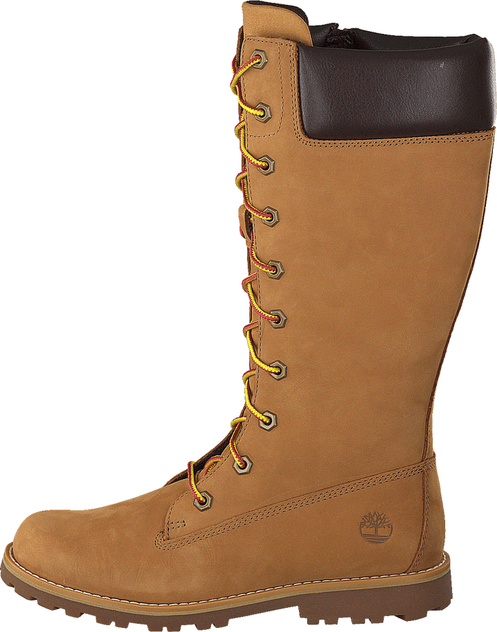 Girls Classic Tall Lace Up Wit Weizen
