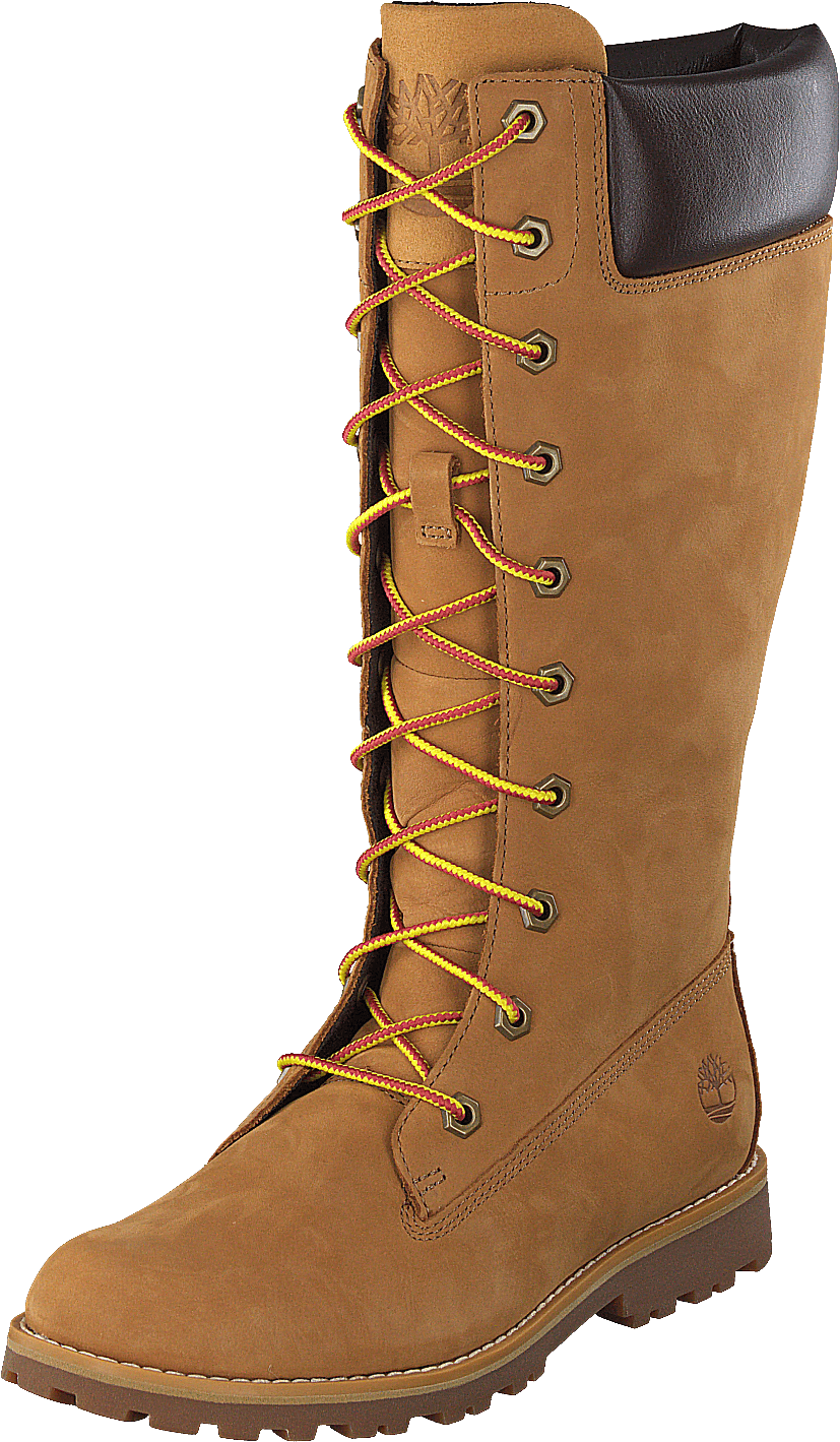 Girls Classic Tall Lace Up Wit Weizen