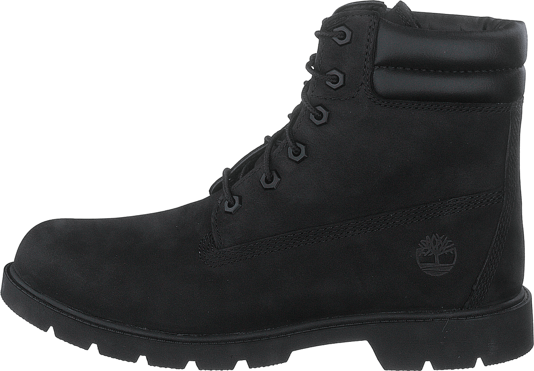 Linden Woods 6-tums dubbelkrage Jet Black