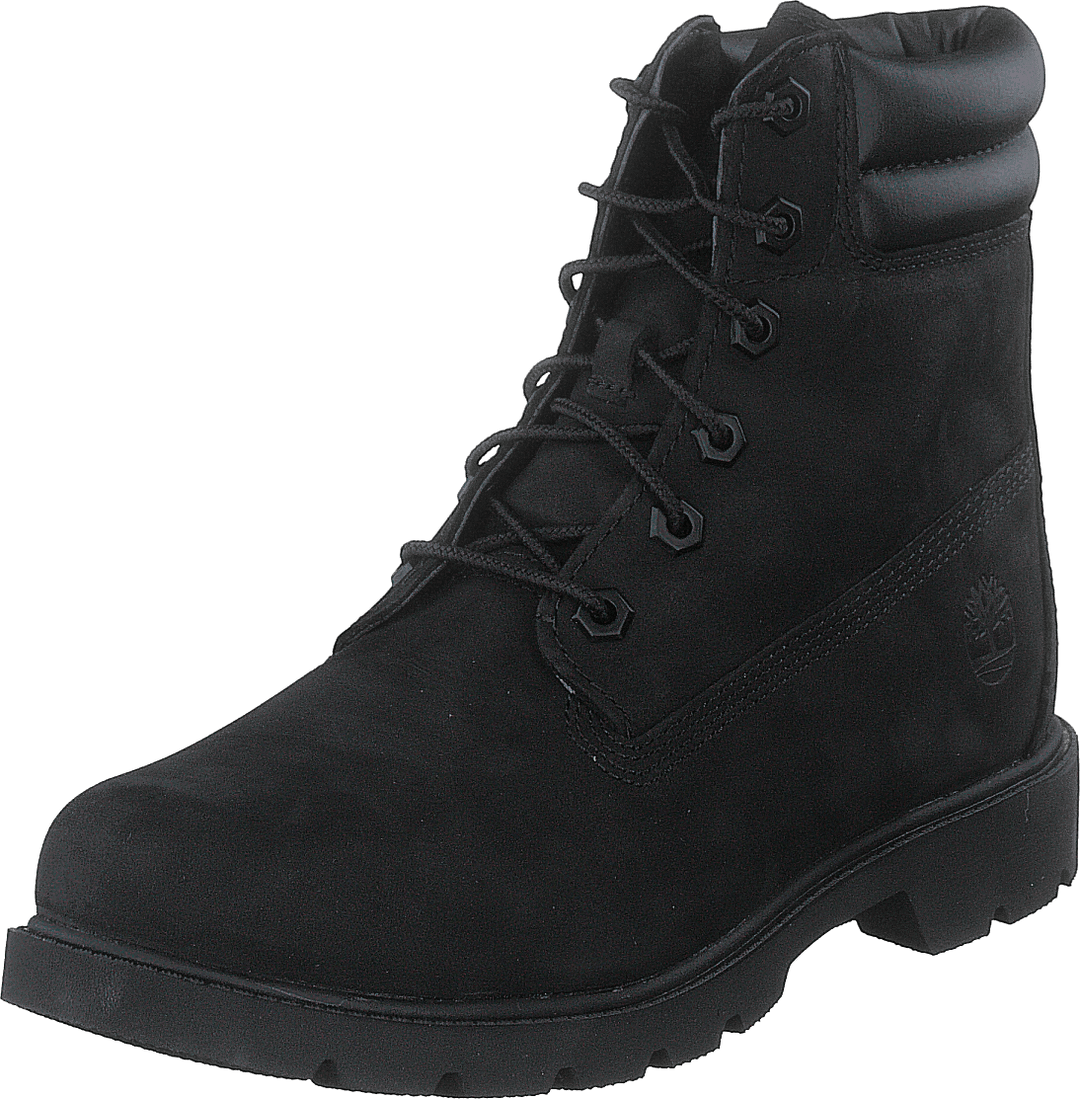 Linden Woods 6-tums dubbelkrage Jet Black