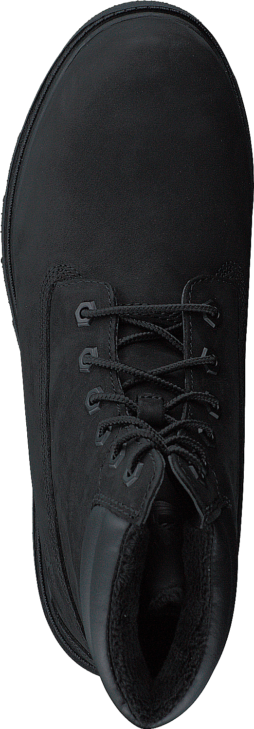 Linden Woods 6in Faux Fur Line Jet Black