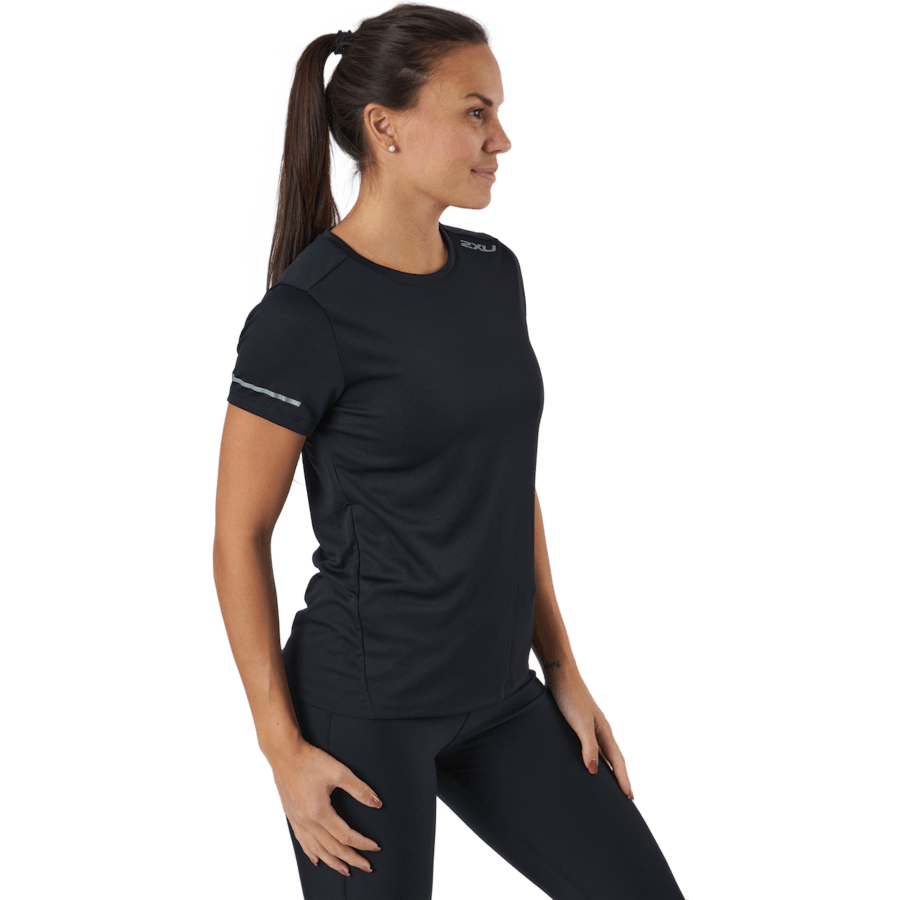 Aero Tee Zwart/Zilver Reflecterend