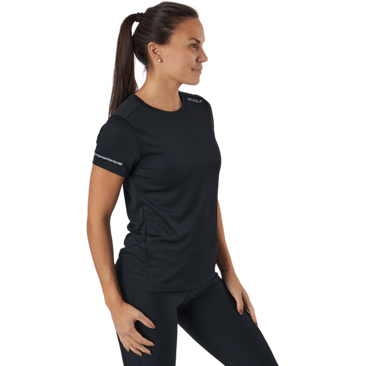 Aero Tee Zwart/Zilver Reflecterend
