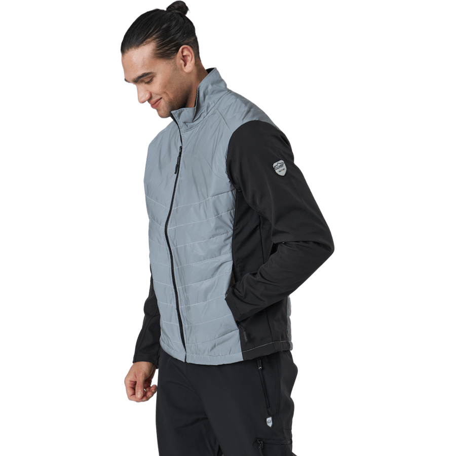 Veste Glow réfléchissante argentée