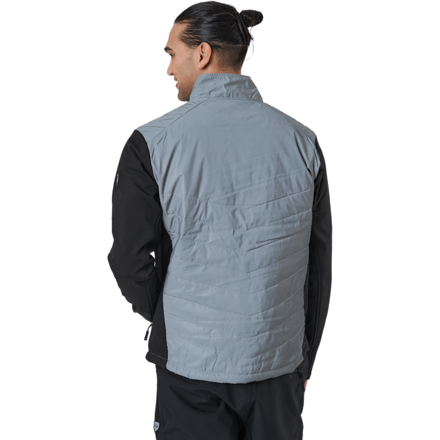 Veste Glow réfléchissante argentée