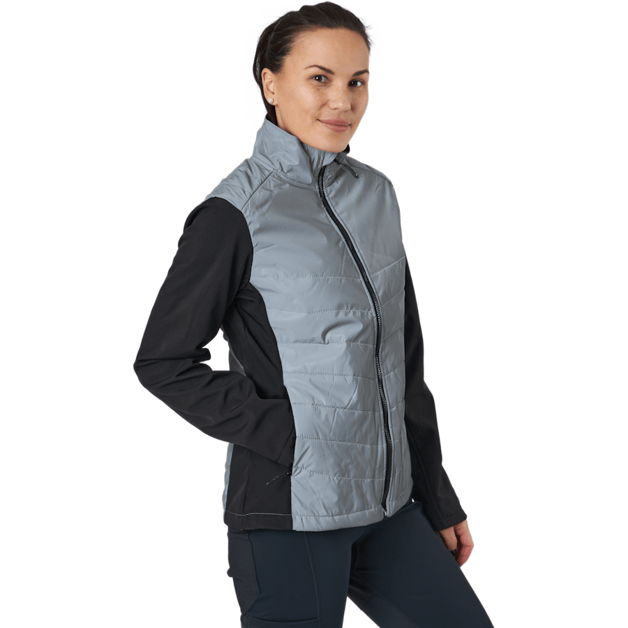 Veste Glow Lady réfléchissante argentée