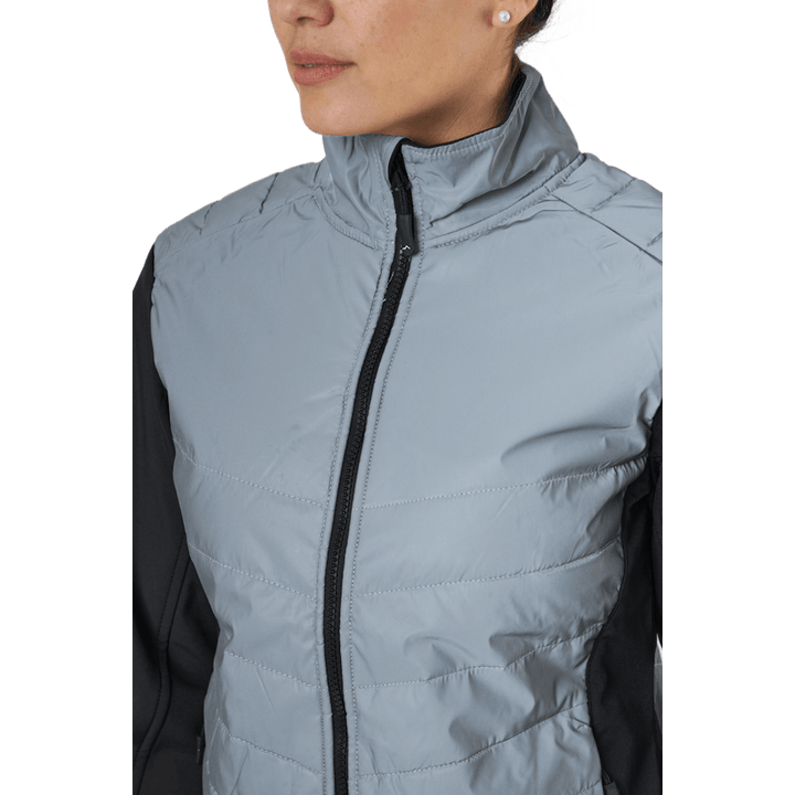 Veste Glow Lady réfléchissante argentée