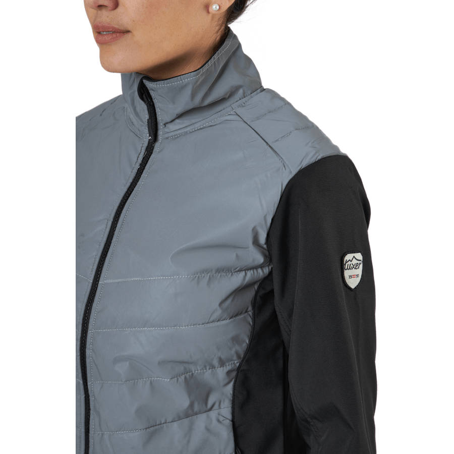 Veste Glow Lady réfléchissante argentée