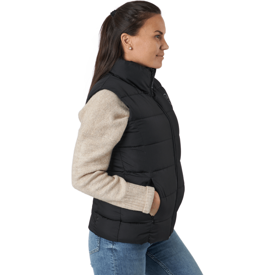 Tindra Waistcoat Black