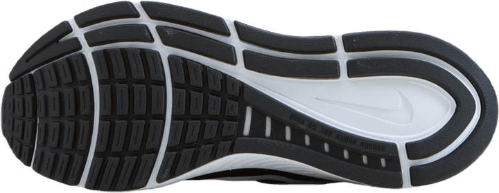 Air Zoom Structure 24 Herrskor för landsvägslöpning SVART/WHITE