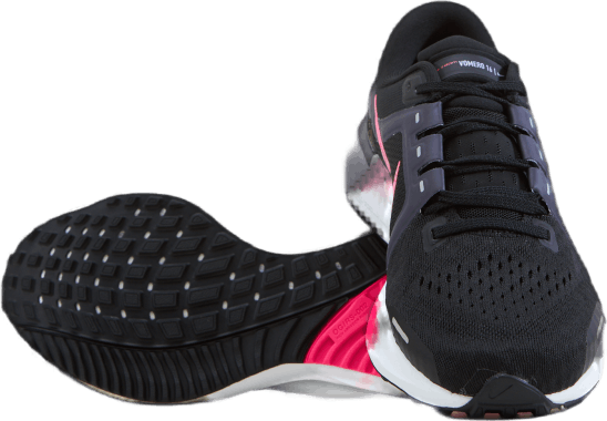 Air Zoom Vomero 16 Damlöpning Svart/hyperrosa-grottlila