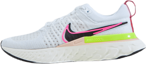 React Infinity Run Flyknit 2 W White/black-sail-pink Blast