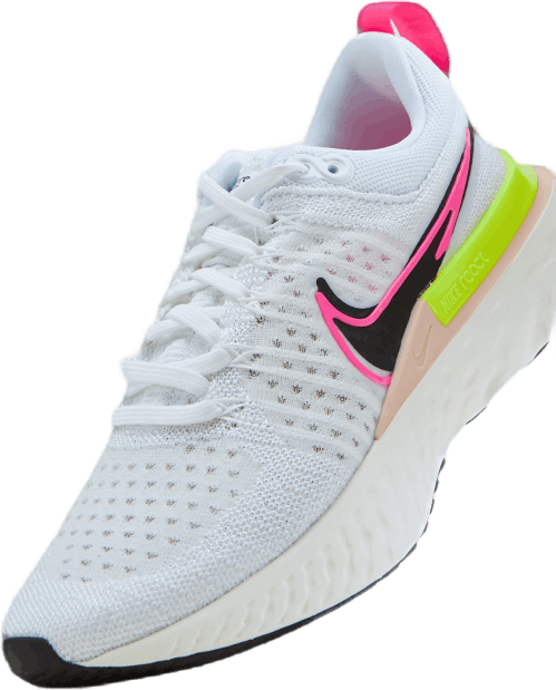 React Infinity Run Flyknit 2 W White/black-sail-pink Blast